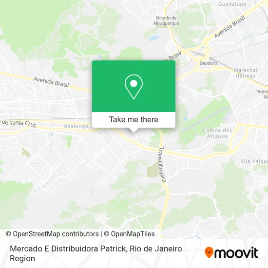 Mercado E Distribuidora Patrick map
