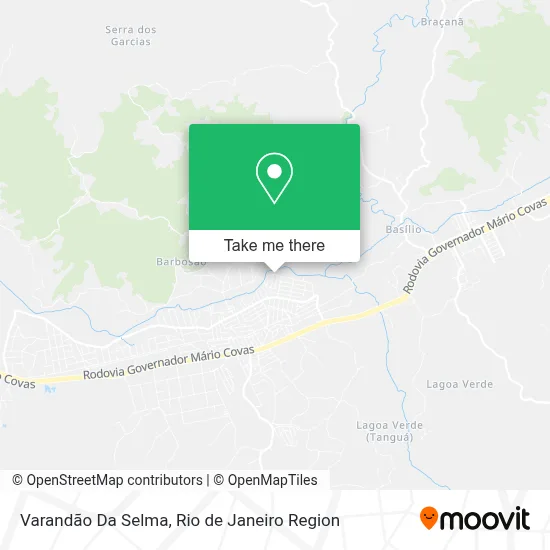 Varandão Da Selma map