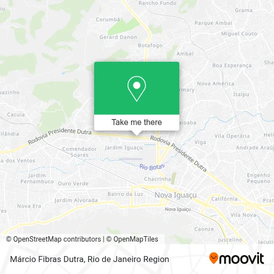 Márcio Fibras Dutra map