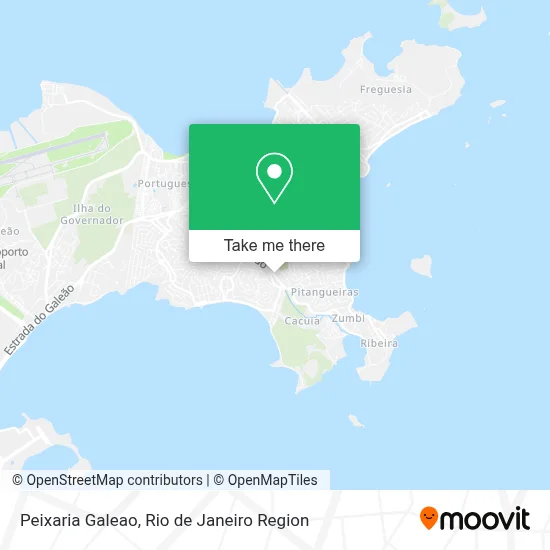 Peixaria Galeao map