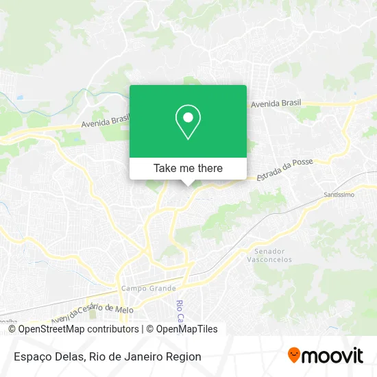 Espaço Delas map