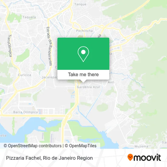 Pizzaria Fachel map