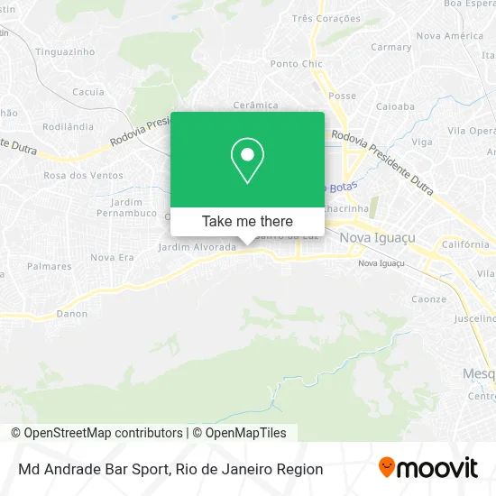 Md Andrade Bar Sport map
