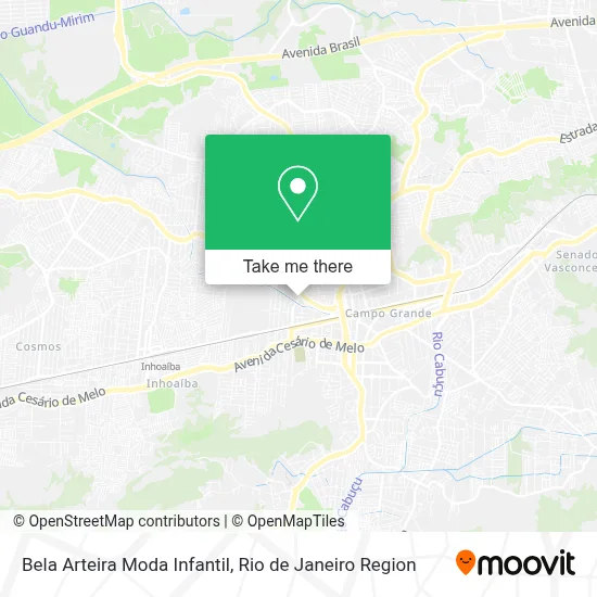 Bela Arteira Moda Infantil map