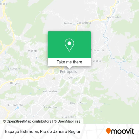 Espaço Estimular map