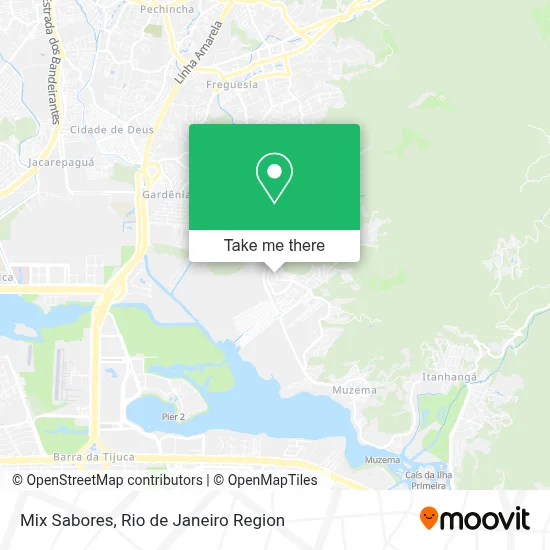 Mix Sabores map
