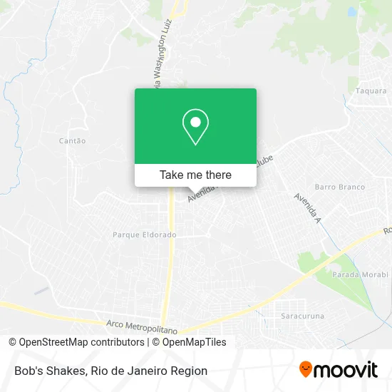 Bob's Shakes map