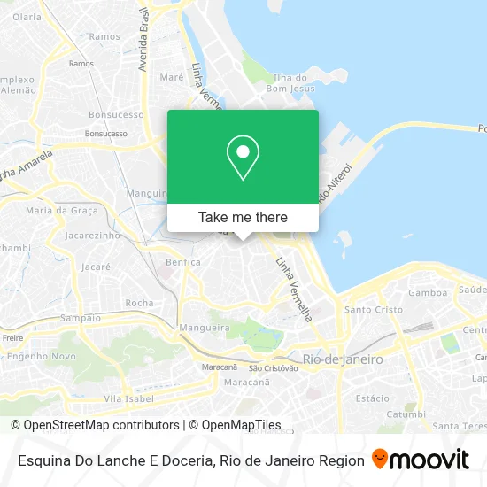 Esquina Do Lanche E Doceria map