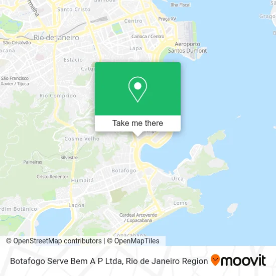 Botafogo Serve Bem A P Ltda map
