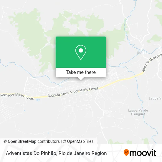 Adventistas Do Pinhão map