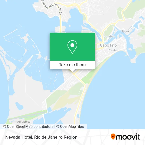 Hotel Nevada map