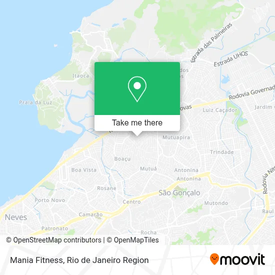 Mania Fitness map