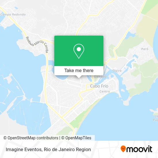 Imagine Eventos map