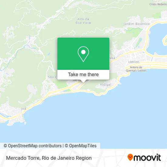 Mercado Torre map