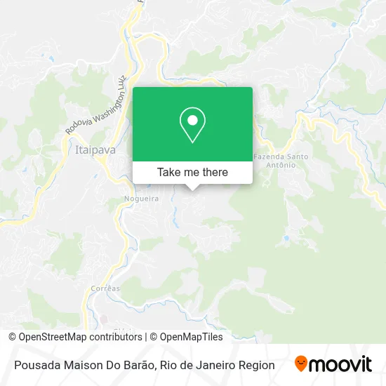 Pousada Maison Do Barão map