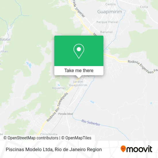 Piscinas Modelo Ltda map