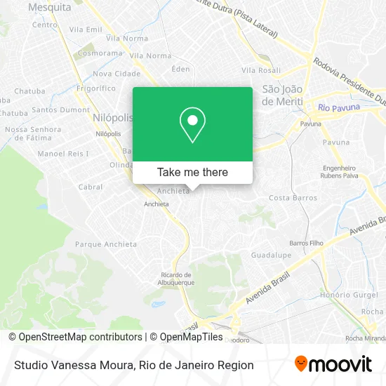 Studio Vanessa Moura map