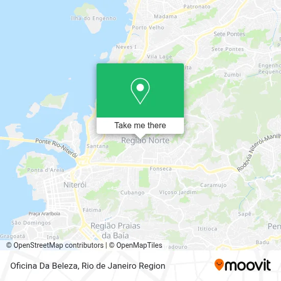 Oficina Da Beleza map