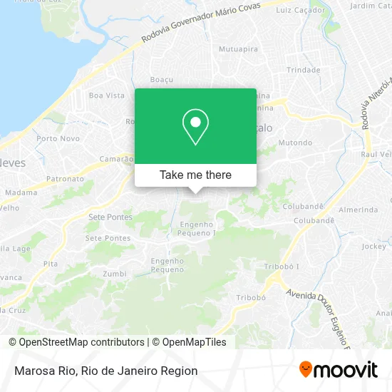 Marosa Rio map