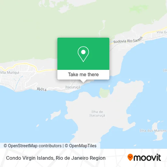 Condo Virgin Islands map