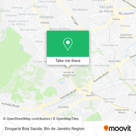 Drogaria Boa Saúde map