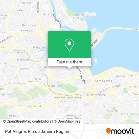 Pet Alegria map