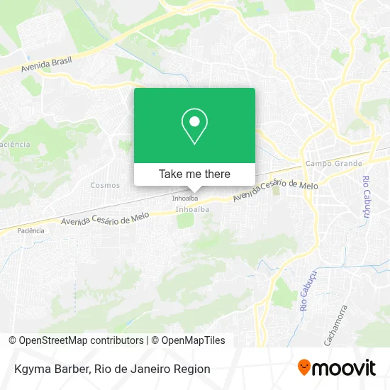 Kgyma Barber map