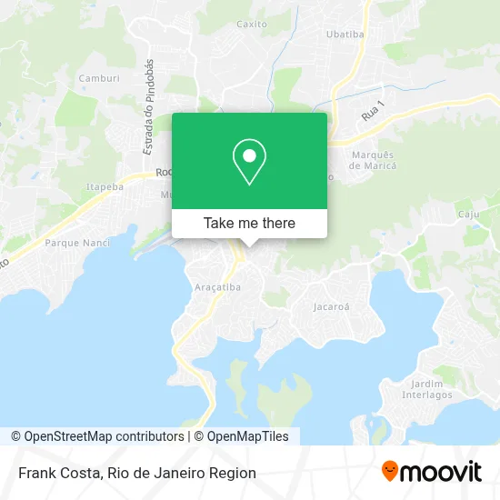 Frank Costa map