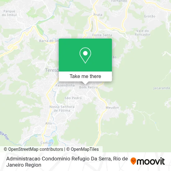Administracao Condominio Refugio Da Serra map