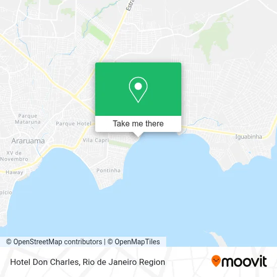 Hotel Don Charles map