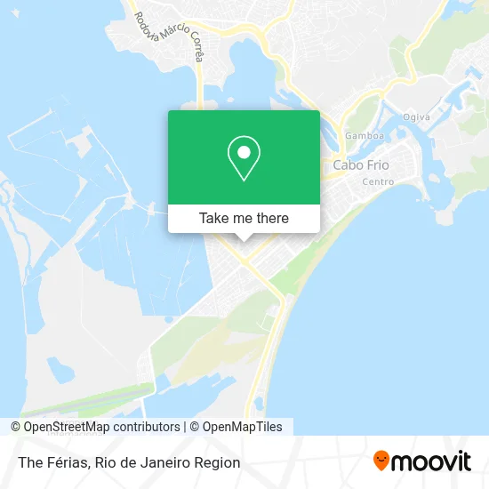 The Férias map