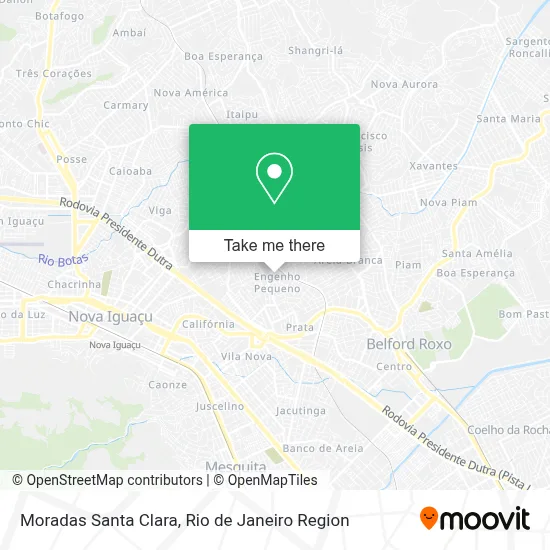 Moradas Santa Clara map