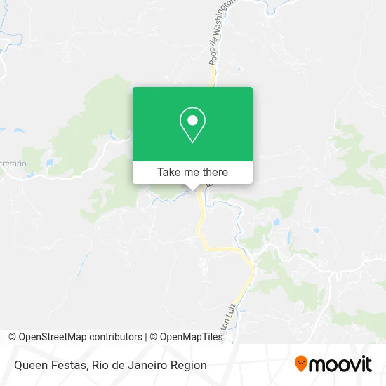 Queen Festas map