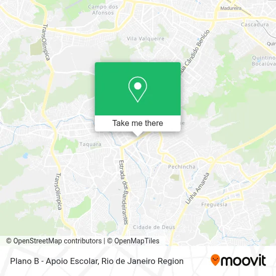 Plano B - Apoio Escolar map