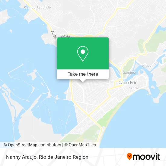 Nanny Araujo map