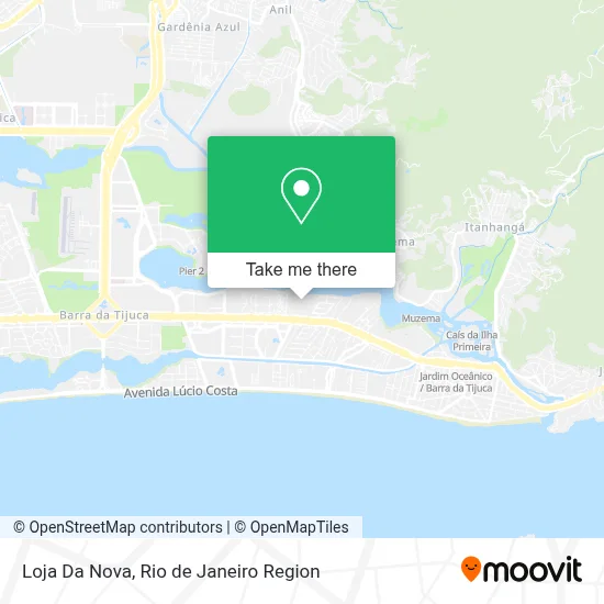 Loja Da Nova map