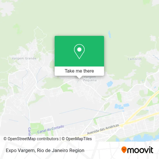 Expo Vargem map