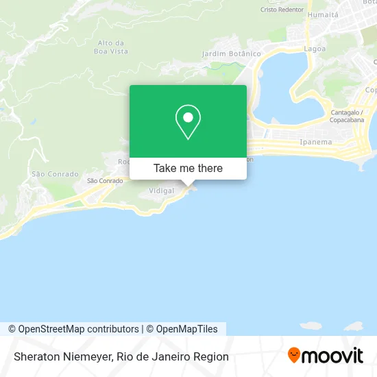 Sheraton Niemeyer map