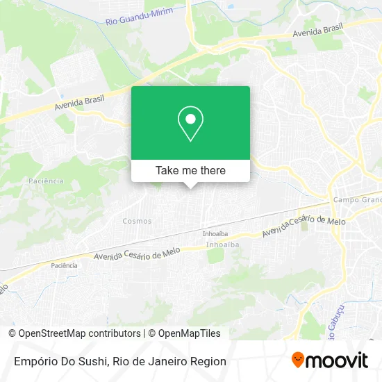 Empório Do Sushi map