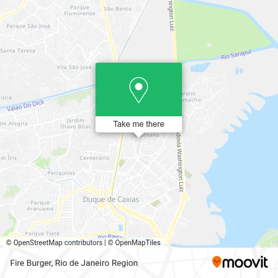 Fire Burger map