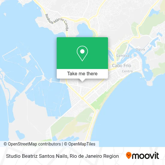 Studio Beatriz Santos Nails map
