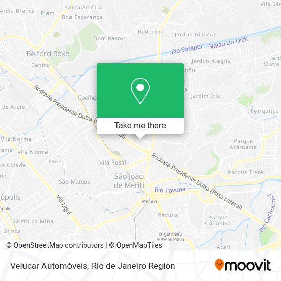 Velucar Automóveis map