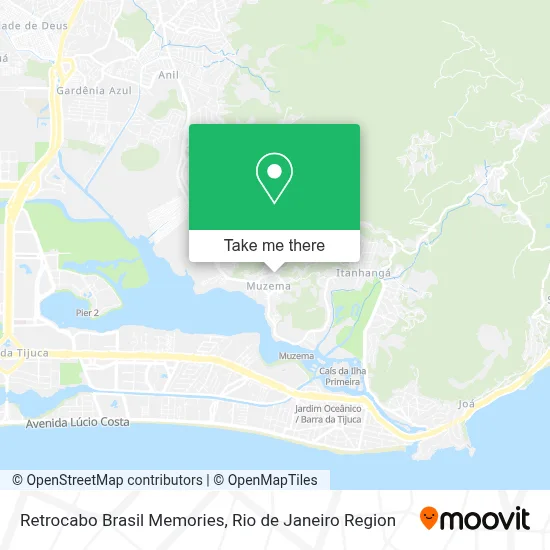 Retrocabo Brasil Memories map