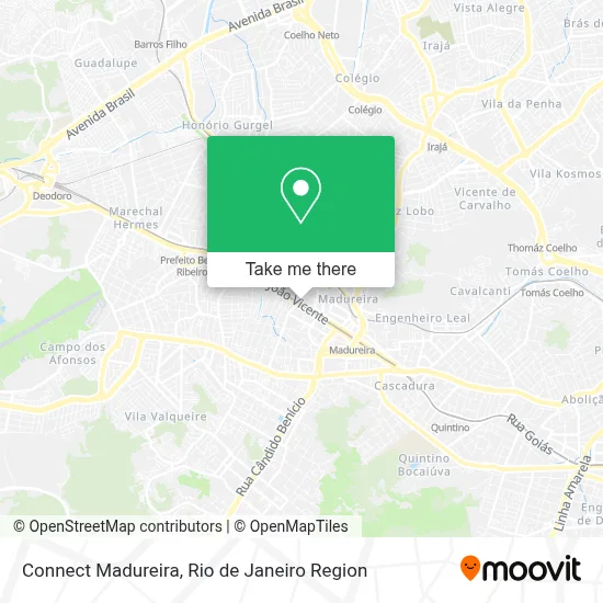 Connect Madureira map