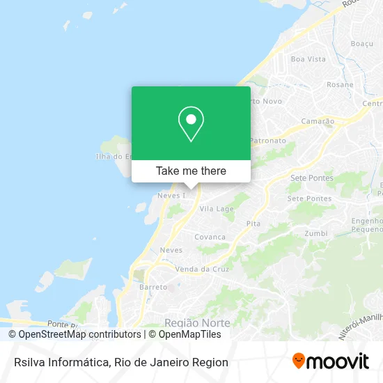 Rsilva Informática map