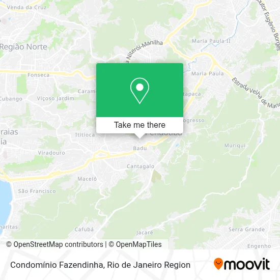 Condomínio Fazendinha map