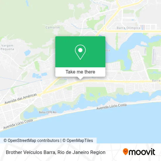 Brother Veículos Barra map