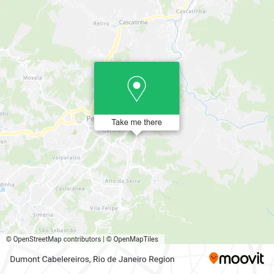 Dumont Cabelereiros map