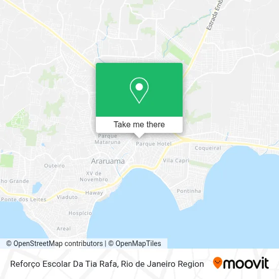 Reforço Escolar Da Tia Rafa map