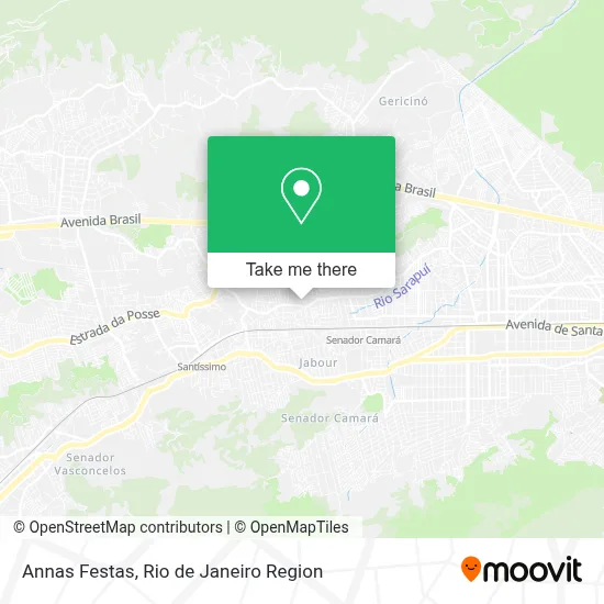 Annas Festas map